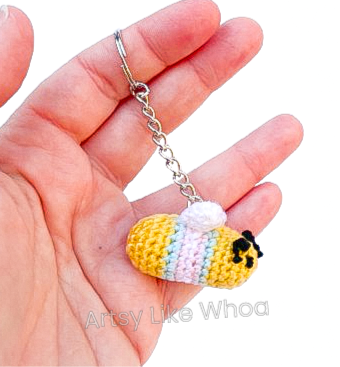 Keychain - LGBTQIA+ Bee - Trans