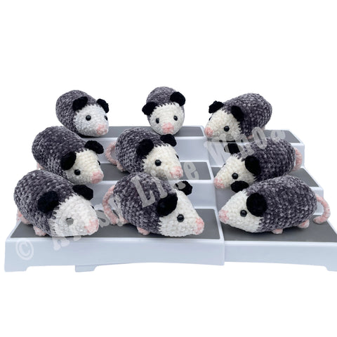 Possum Plushies - Crocheted Plushie Toy - Ready to Ship