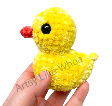 Rubber Ducky - Crocheted Toy - Amigurumi - Various Colors Available - Ready to Ship