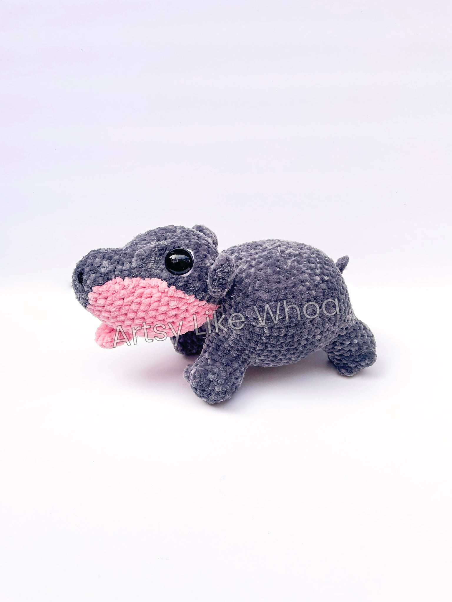 Moo Deng - Pygmy Hippo Plushie - Ready to Ship