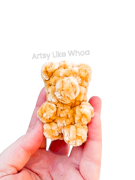 Mini Gummy Bear - Crocheted Toy/Plushie - Amigurumi - Various Colors Available - Ready to Ship