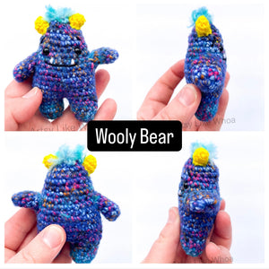 Crocheted Toy - Mini Monsters - Various Colors Available - Amigurumi - Ready to Ship