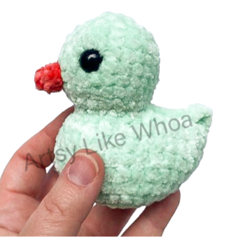Rubber Ducky - Crocheted Toy - Amigurumi - Various Colors Available - Ready to Ship
