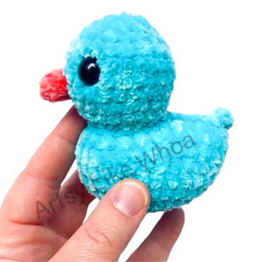 Rubber Ducky - Crocheted Toy - Amigurumi - Various Colors Available - Ready to Ship