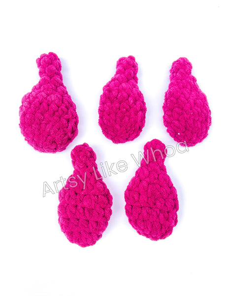 Reusable Crocheted Water Balloons - Set of 5 - Eco-Friendly Solution to One-Time Plastic - Machine Washable - Ready To Ship