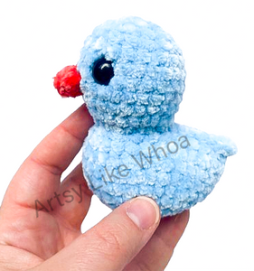 Rubber Ducky - Crocheted Toy - Amigurumi - Various Colors Available - Ready to Ship