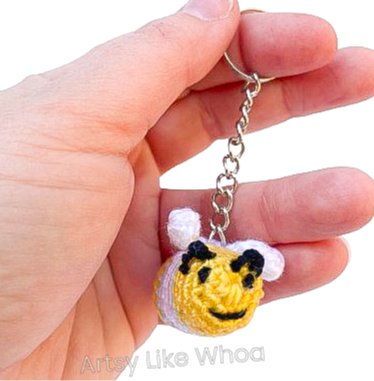 Keychain - LGBTQIA+ Bee - Trans