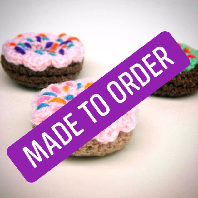 Catnip Toy - Donuts - MADE-TO-ORDER