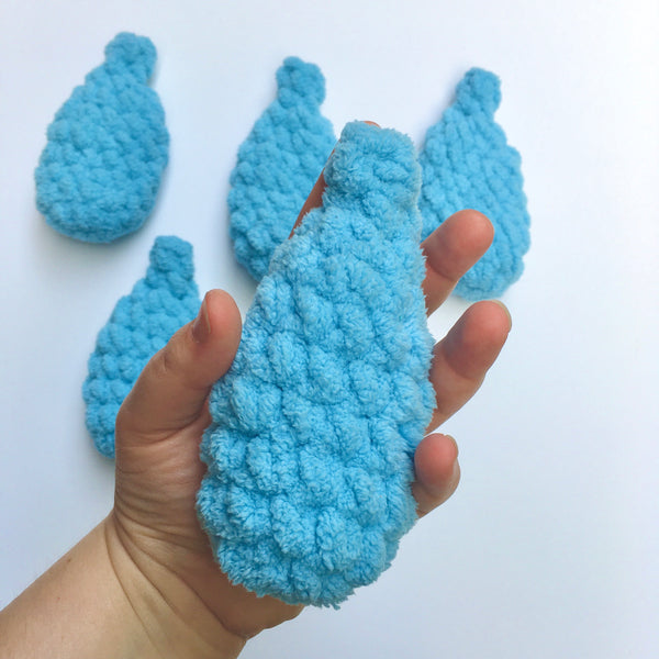 Reusable Crocheted Water Balloons - Eco-Friendly Solution to One-Time Plastic - Machine Washable - Set of 5 - Ready To Ship